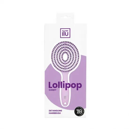 Ilu Mu Lollipop Cepillo Purpura pack