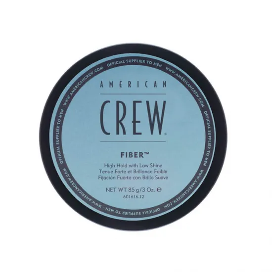 American Crew Fiber Cera Fijación 85 gr etiqueta