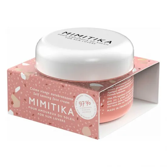 Mimitika Crema Facial Autobronceadora 50g pack