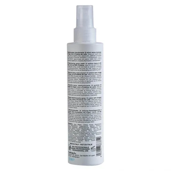 Fanola Spray Reestructurante Nutri One 10 200ml reverso