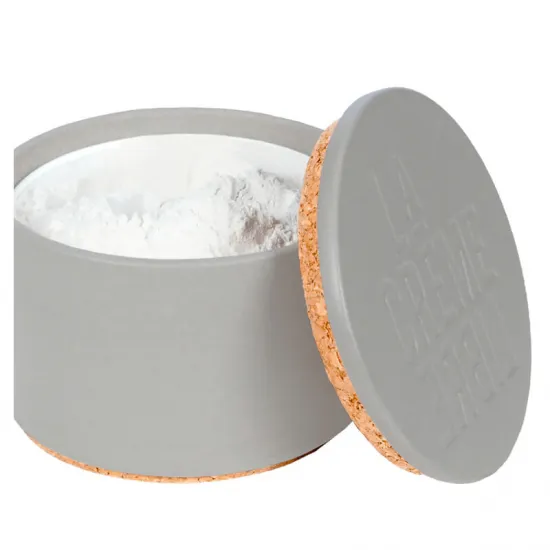 La Crème Libre Son Pot Beton Rechargeable Gris
