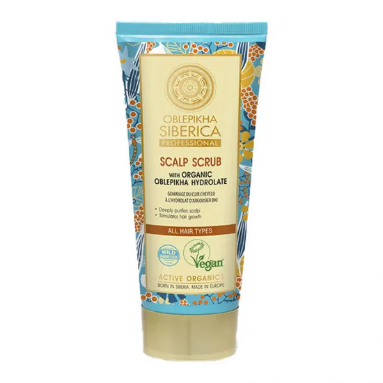 Oblepikha siberica Exfoliante Orgánico Cuero Cabelludo 200ml