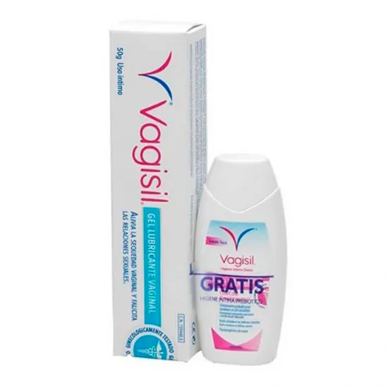 Vagisil Gel Lubricante Vaginal 50gr + Regalo Gel Higiene Íntima