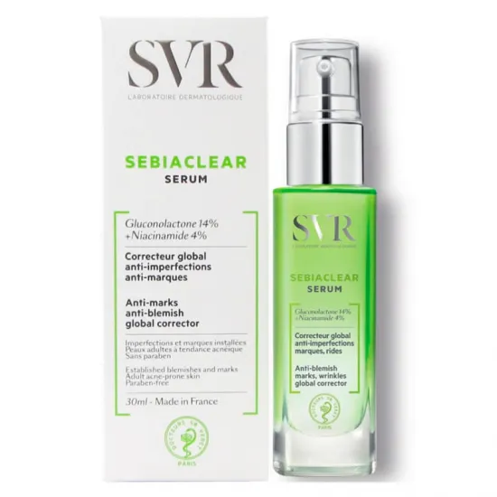 SVR Sebiaclear Serum 30Ml envase