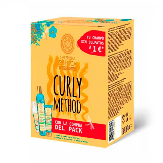 Oblepikha siberica Pack método curly caja