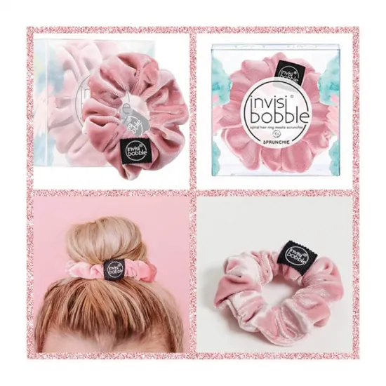 Coletero Invisibobble Sprunchie Prima Ballerina uso