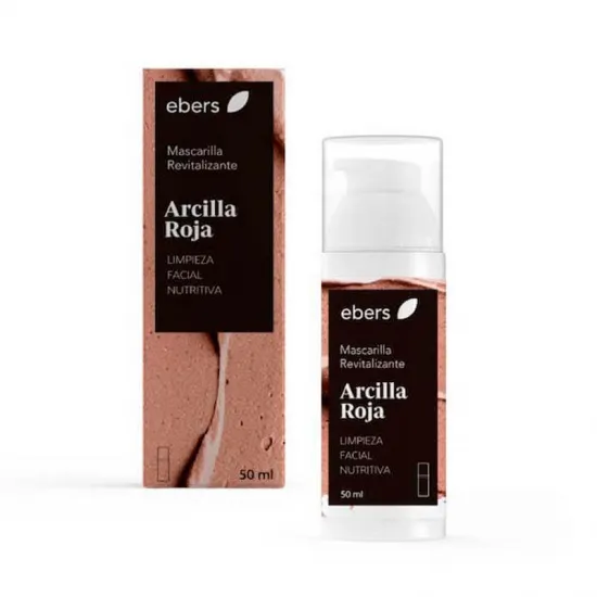 Ebers Mascarilla Revitalizante Arcilla Roja 50 Ml envase