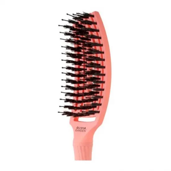 Olivia Garden Cepillo Fingerbrush Bloom Peach 22 cerdas jabalí