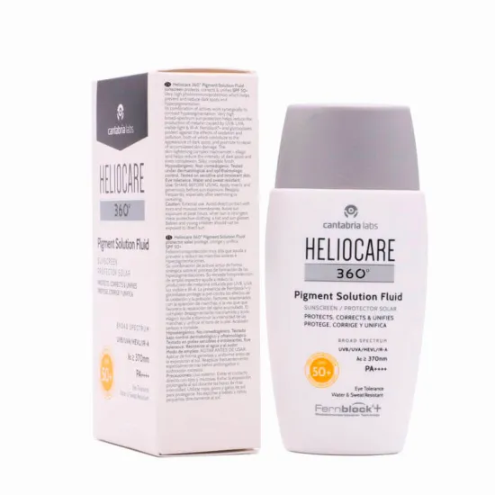 Heliocare 360º Pigment Solution Fluid SPF 50+ 50 ml indicaciones