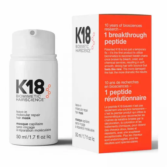 K18 Leave-In molecular Repair Hair Mask 50ml