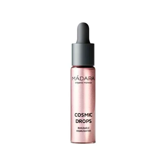 Mádara Cosmic Drops Highlighter 2 Cosmic Rose envase