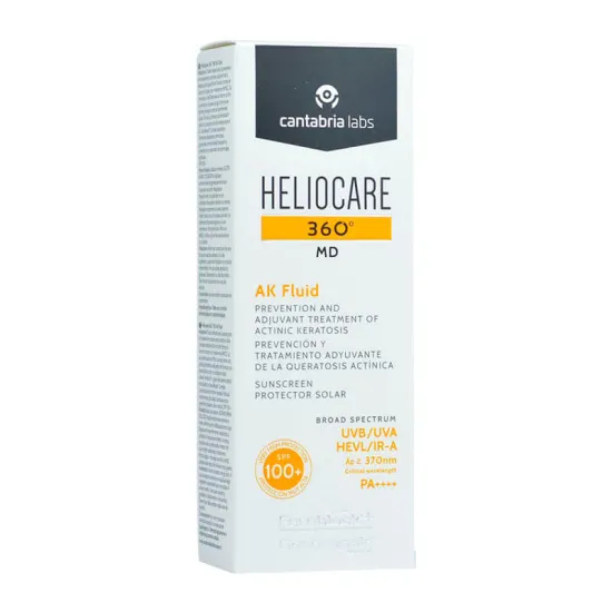 Heliocare 360 MD AK Fluid SPF 100+ envase