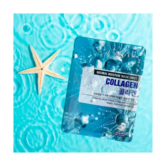 Orjena Natural Moisture Mask Sheet Collagen envase