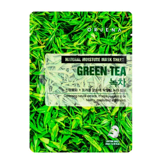 Orjena Natural Moisture Mask Sheet Green Tea