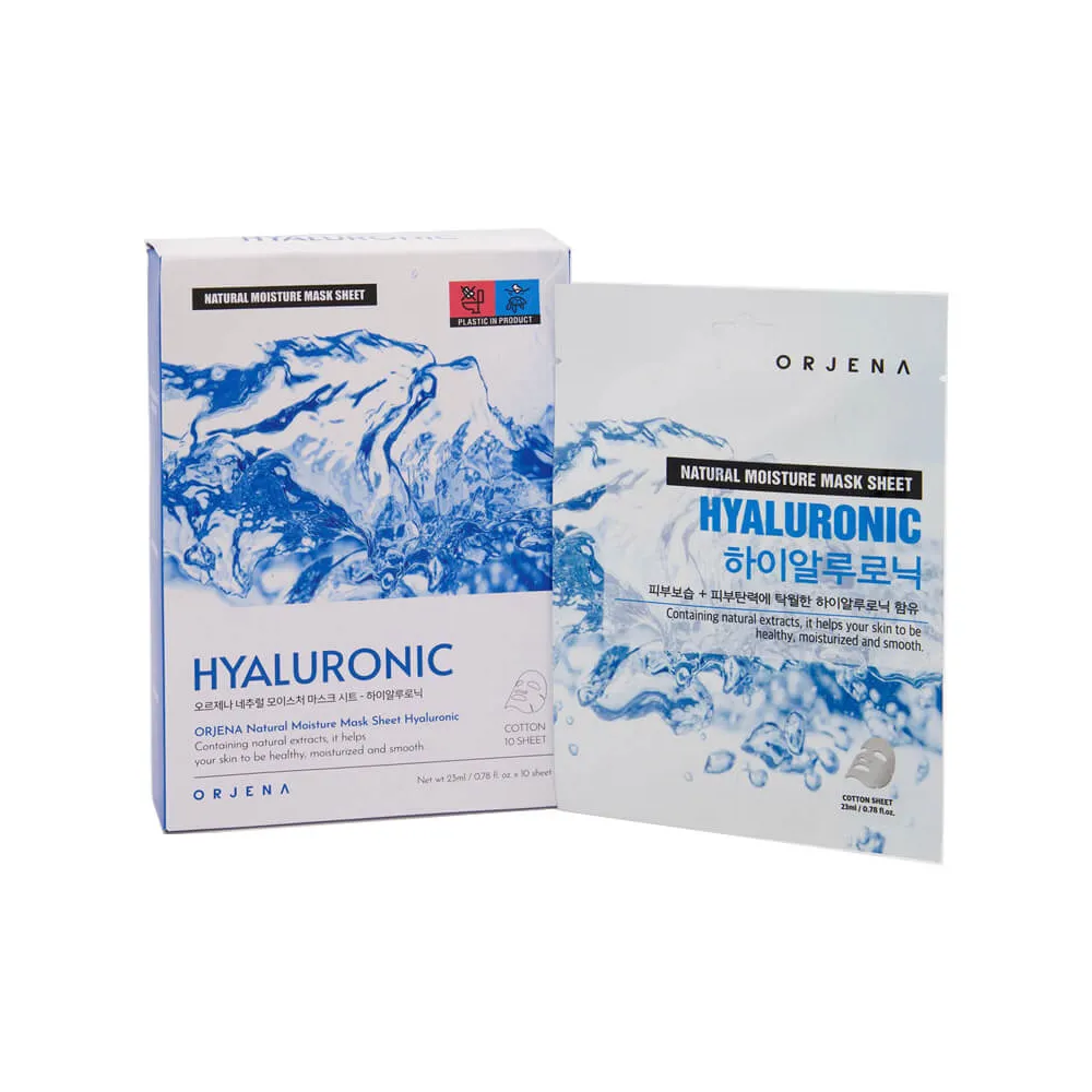 Orjena Natural Moisture Mask Sheet Hyaluronic