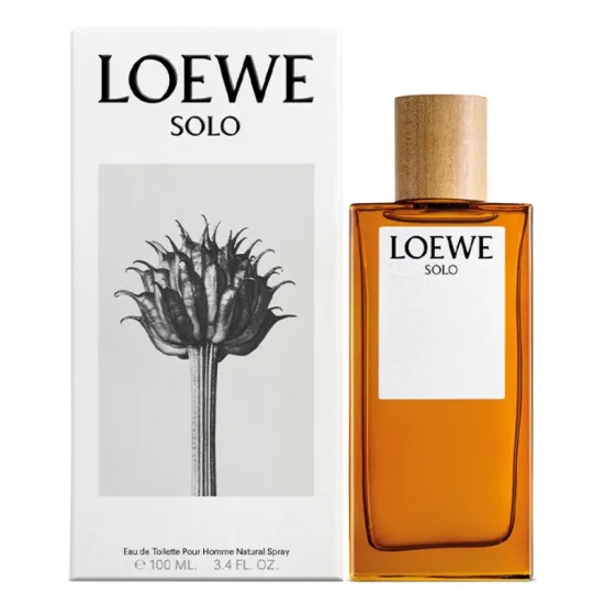 Loewe Solo Eau de Toilette: Estuche y frasco