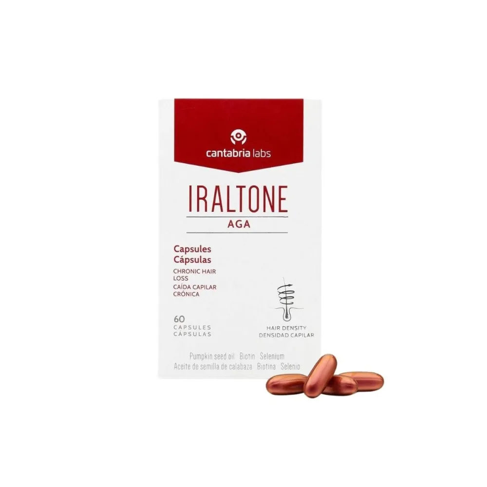 Iraltone AGA 60 cápsulas