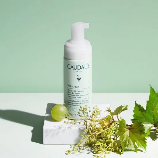 Ingredientes CAUDALIE Espuma Limpiadora Vinoclean 50ml