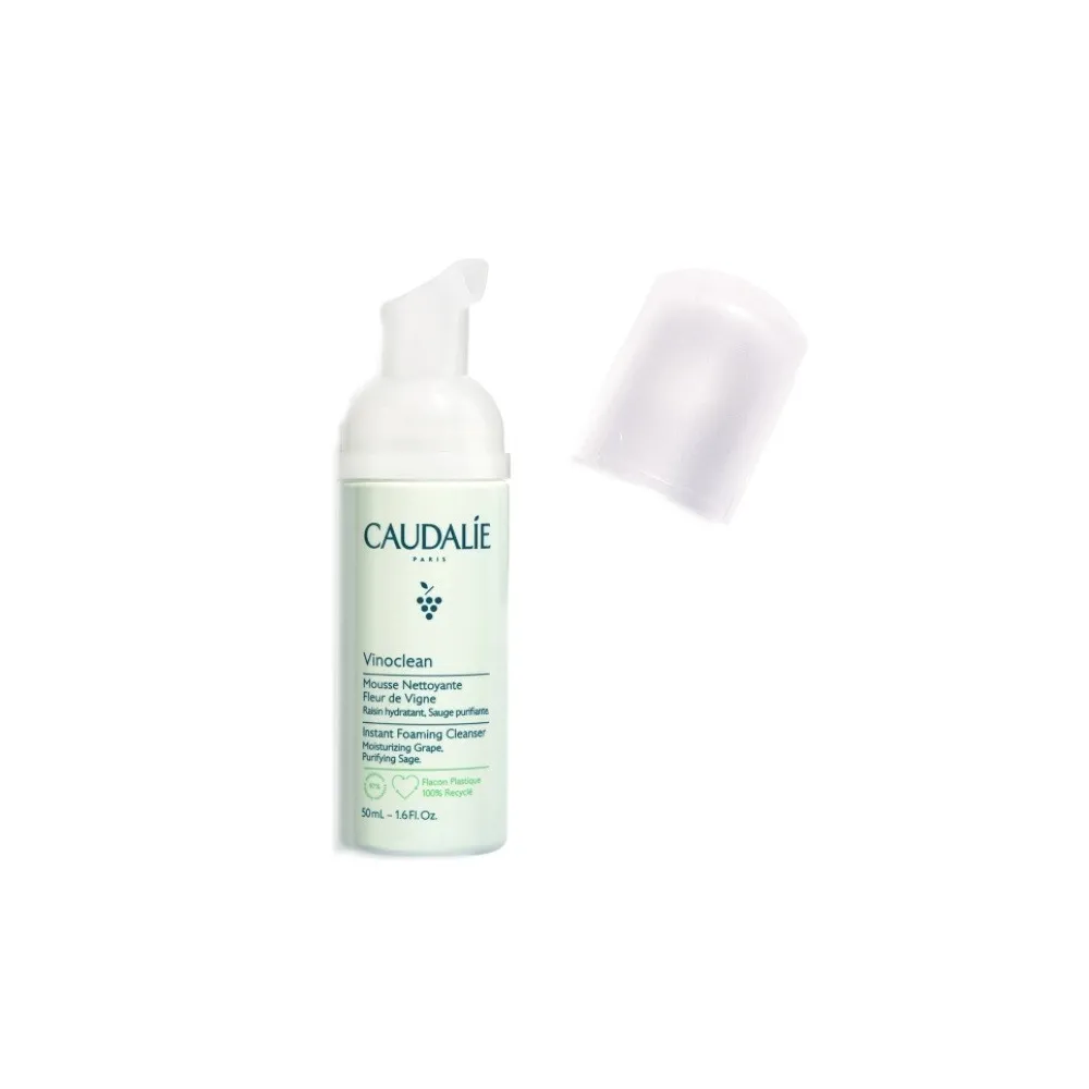 Envase CAUDALIE Espuma Limpiadora Vinoclean 50ml