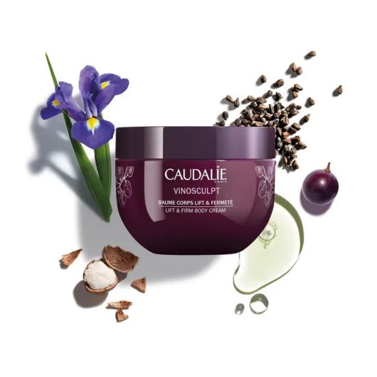 Ingredientes Caudalie Vinosculpt Bálsamo Corporal Lift y Firmeza 250 ml