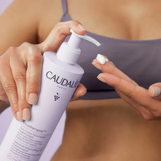 Modo de uso CAUDALIE Vinotherapist cuidado nutritivo hialurónico 400ml