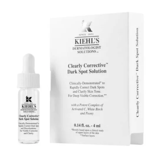 Envase Kiehl's Solución Correctora de Manchas Oscuras 4ml