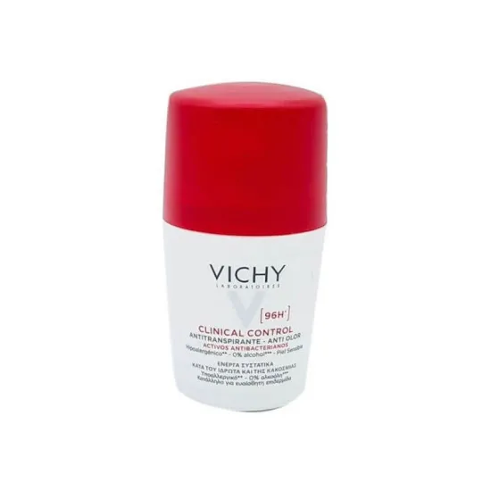 Envase VICHY Desodorante Antitranspirante 96h Roll-On 50ml