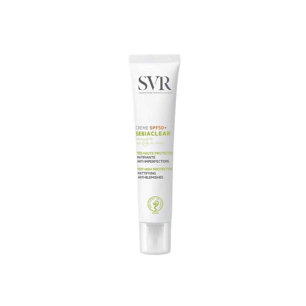 Envase SVR Sebiaclear Crème Spf50 40ml