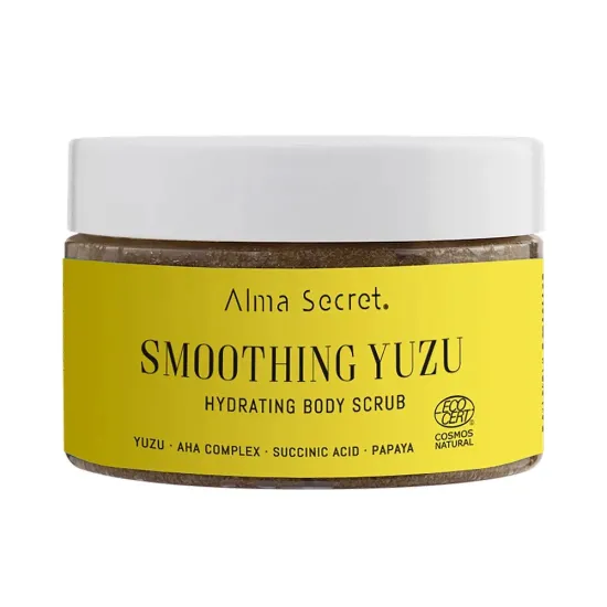 Envase ALMA SECRET SMOOOTHING YUZU exfoliante corporal