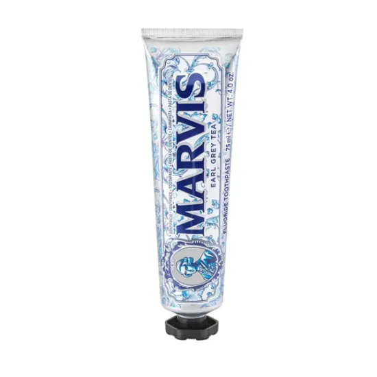 Envase Marvis Earl Grey Tea pasta de dientes 75ml