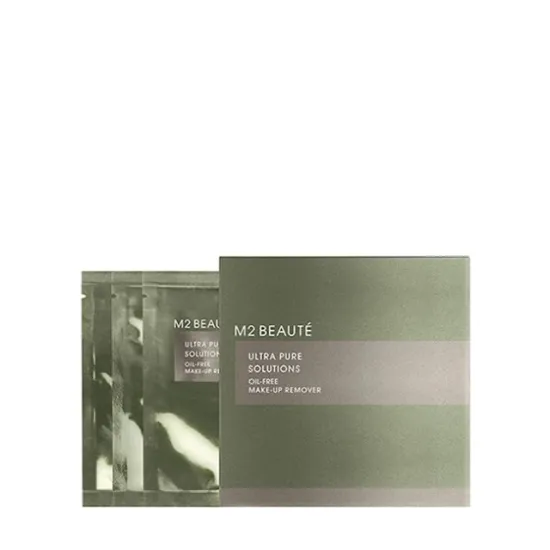 M2 BEAUTÉ Ultra Pure Eye Make Up Remover Sachets