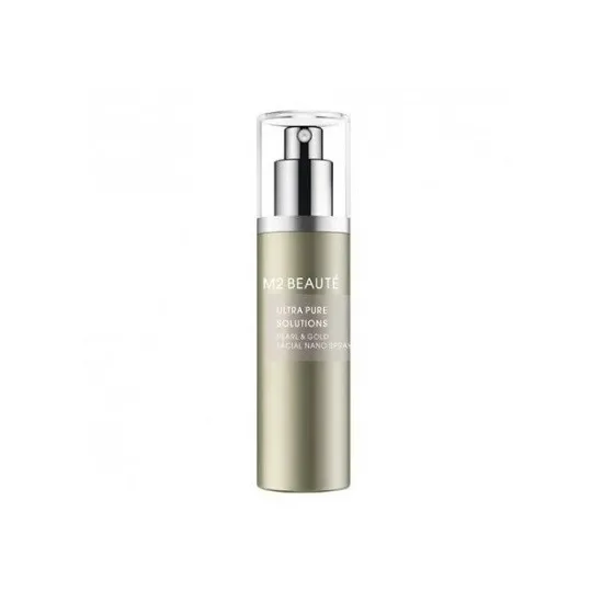 Envase M2 Beaute Pearl & Gold Ultra Pure Solutions Facial Nano Spray 75ml