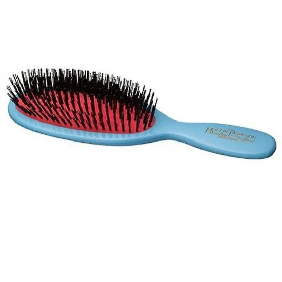 Mason Pearson Blue Pocket Pure Bristle Hair Brush