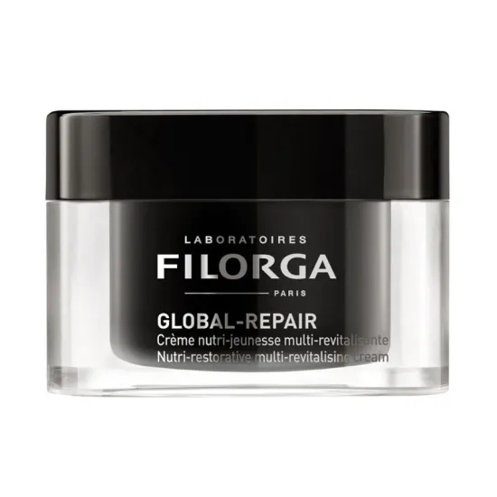 Envase FILORGA Global Repair Crema Antiedad Suprema Nutrirrejuvenecedora 50ml