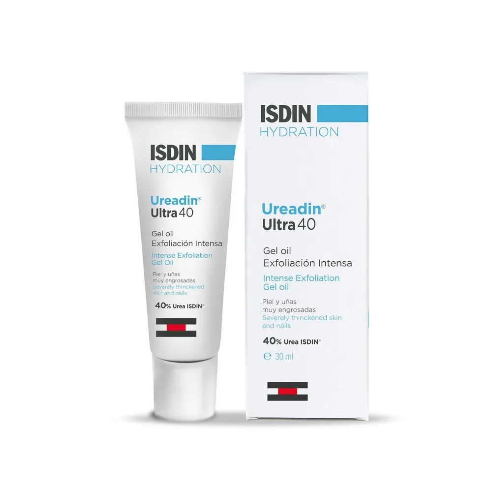 Envase Isdin Ureadin Ultra 40 Gel Oil Exfoliante 30 ml