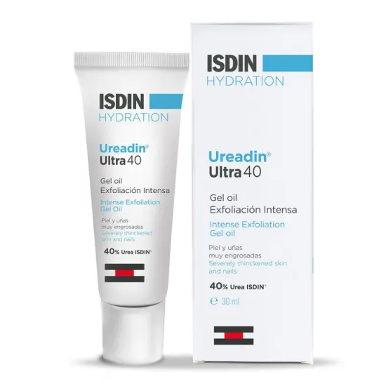 Envase Isdin Ureadin Ultra 40 Gel Oil Exfoliante 30 ml