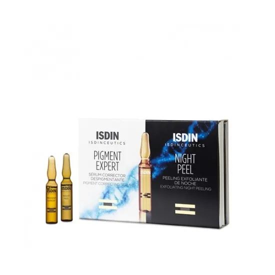 Envase ISDIN Isdinceutics Pigment Expert + Night Peel 20 Ampollas
