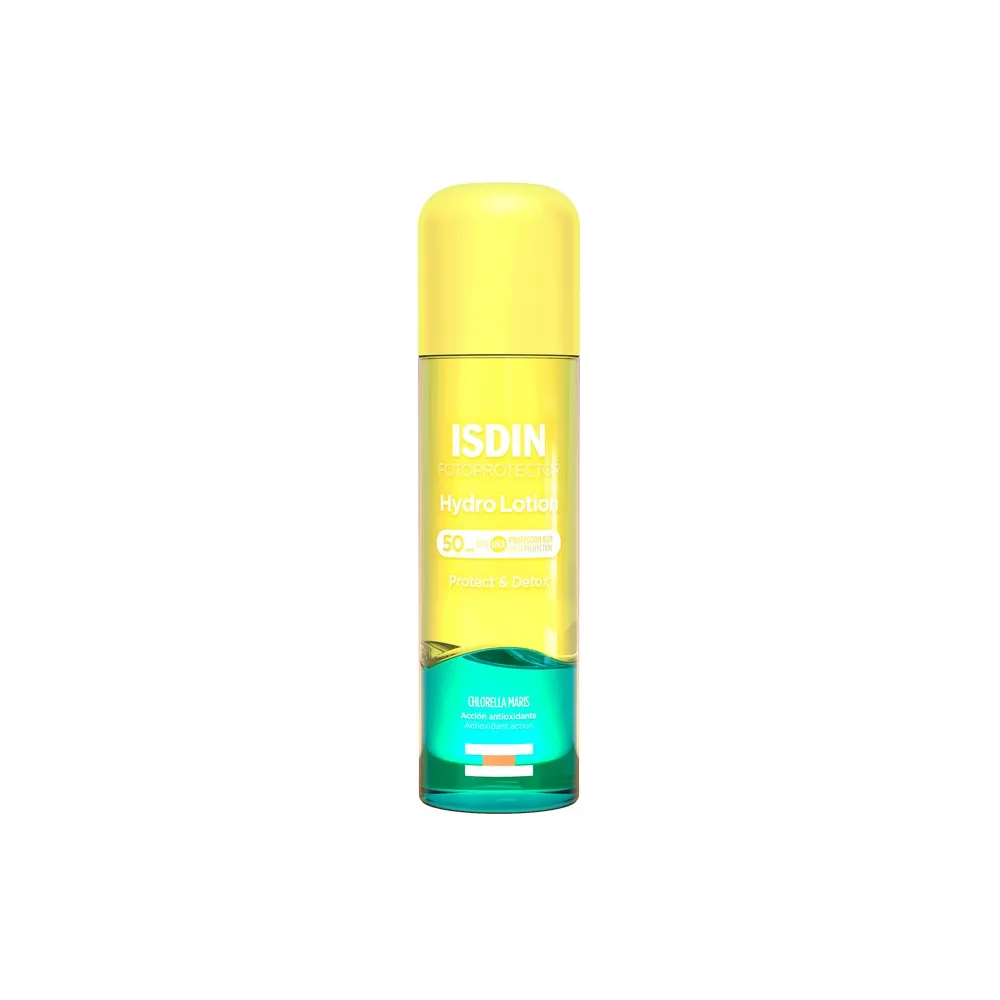 Envase ISDIN Fotoprotector HydroLotion SPF 50+ 200ml