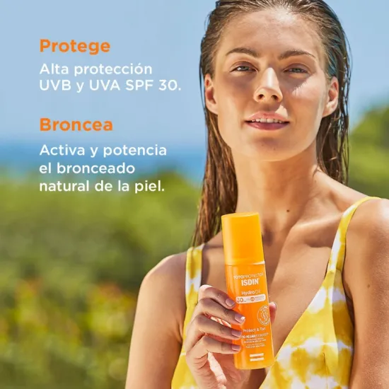 Beneficios ISDIN Fotoprotector Hydro Oil SPF 30 200ml