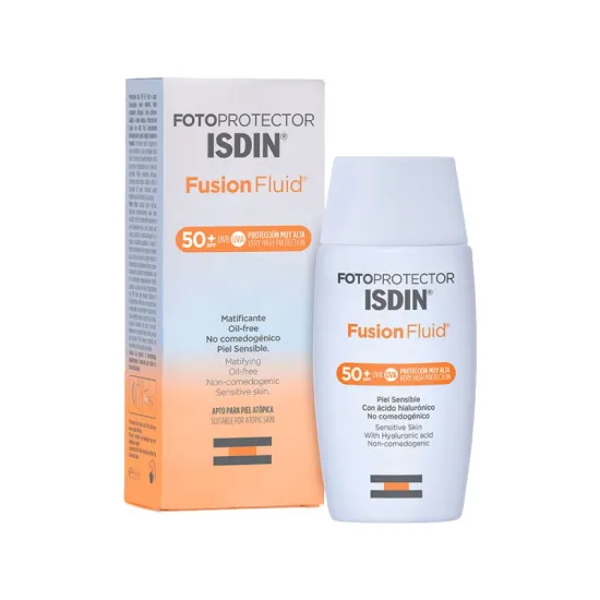 Envase ISDIN Fotoprotector Fusión Fluido SPF 50+ 50ml