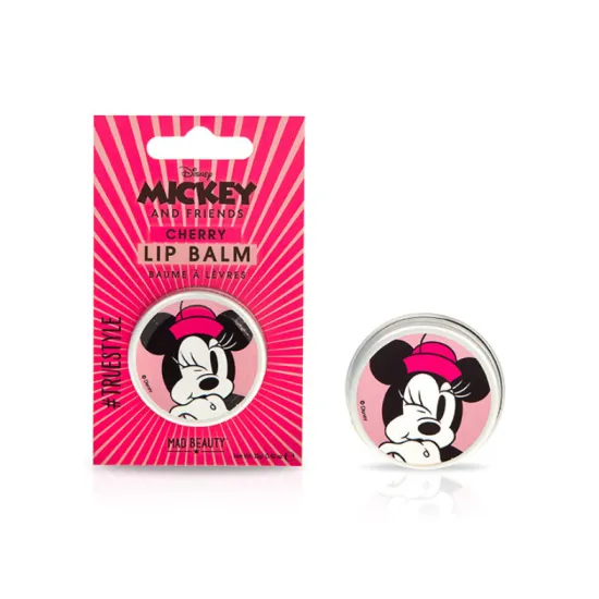 Envase Mad Beauty Bálsamo labial Minnie Cereza