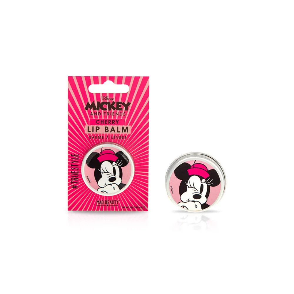 Envase Mad Beauty Bálsamo labial Minnie Cereza