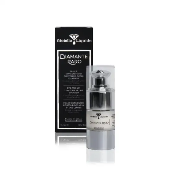 Envase GIOIELLO LIQUIDO relleno concentrado contorno ojos y labios “DIAMANTE RARO” 15ml