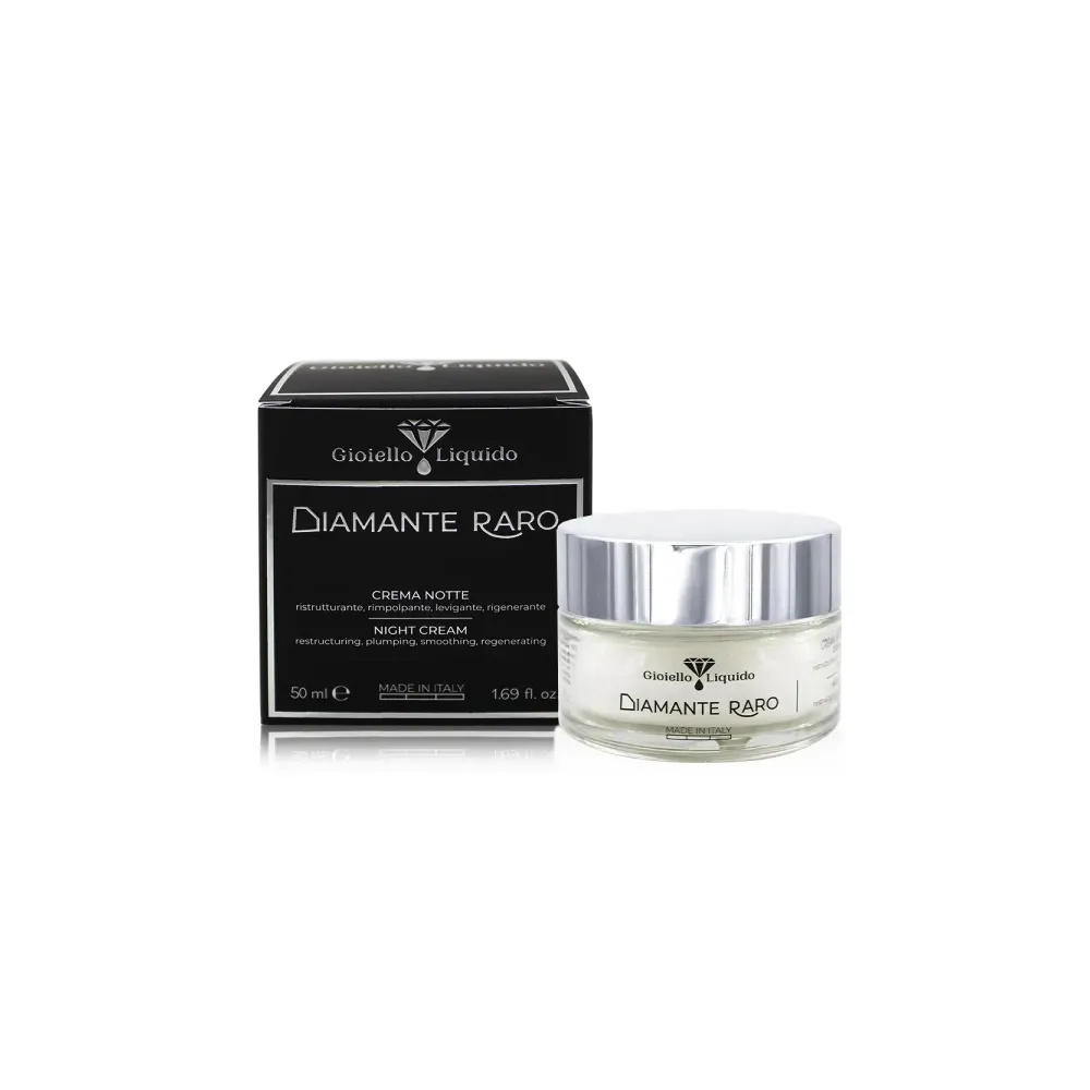 Envase GIOIELLO LIQUIDO CREMA DE NOCHE “DIAMANTE RARO” 50ML