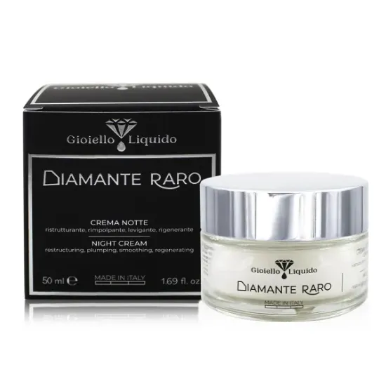 Envase GIOIELLO LIQUIDO CREMA DE NOCHE “DIAMANTE RARO” 50ML