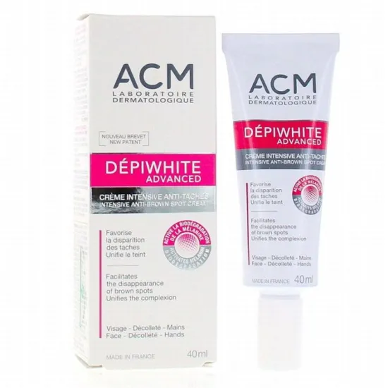 Envase ACM DEPIWHITE Advance Crema Despigment 40ml