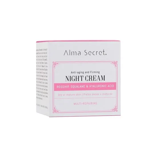 Envase Alma Secret Crema Reparadora De Noche Con Rosa Mosqueta