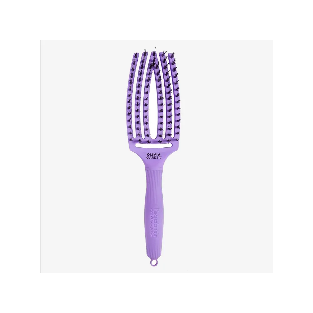 Olivia Garden Cepillo Fingerbrush Bloom Lavender Morado