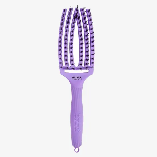 Olivia Garden Cepillo Fingerbrush Bloom Lavender Morado