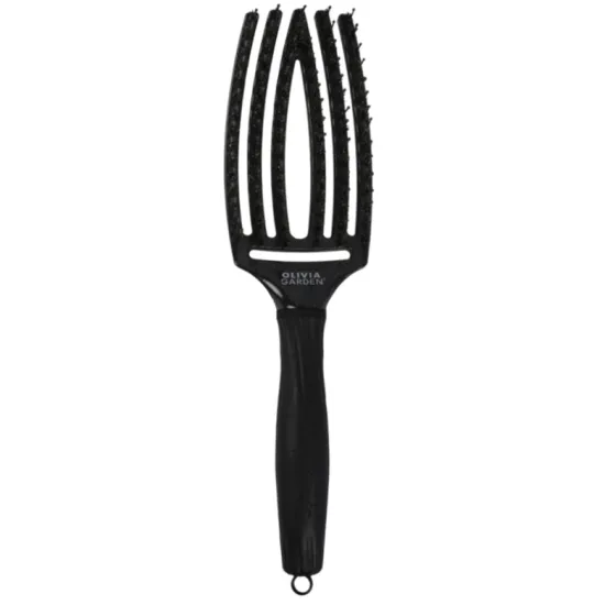 Olivia Garden Cepillo para cabello Fingerbrush Combo Black Onyx